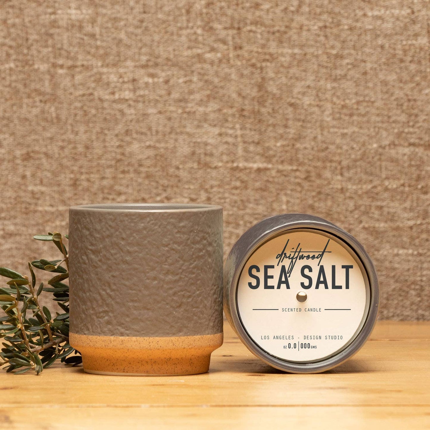 12 oz Driftwood Sea Salt Candle