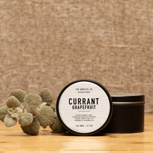 5.7 oz Currant Grapefruit Candle Tin