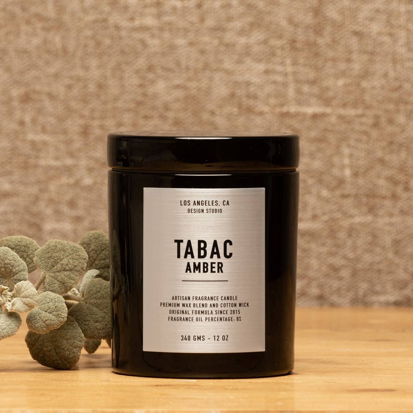 12 oz Tabac Amber Candle